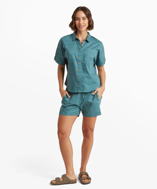 Sherpa Adventure Gear Women's Palmo Short Sleeve Shirt-Women's - Clothing - Tops-Sherpa Adventure Gear-Appalachian Outfitters
