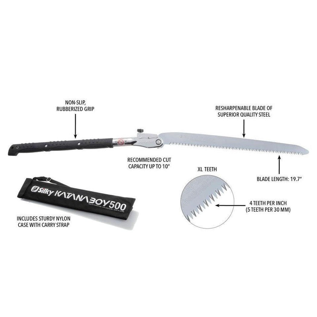 Silky-Katanaboy 500mm Folding Saw-Appalachian Outfitters