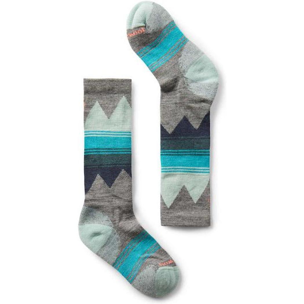Smartwool Kids' Ski Over The Calf Socks-Accessories - Socks - Kids-Smartwool-Medium Gray-M-Appalachian Outfitters