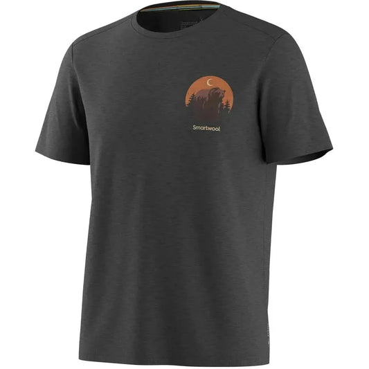 Smartwool Men's Lunar Bear Active Short Sleeve Graphic Tee-Men's - Clothing - Tops-Smartwool-Appalachian Outfitters