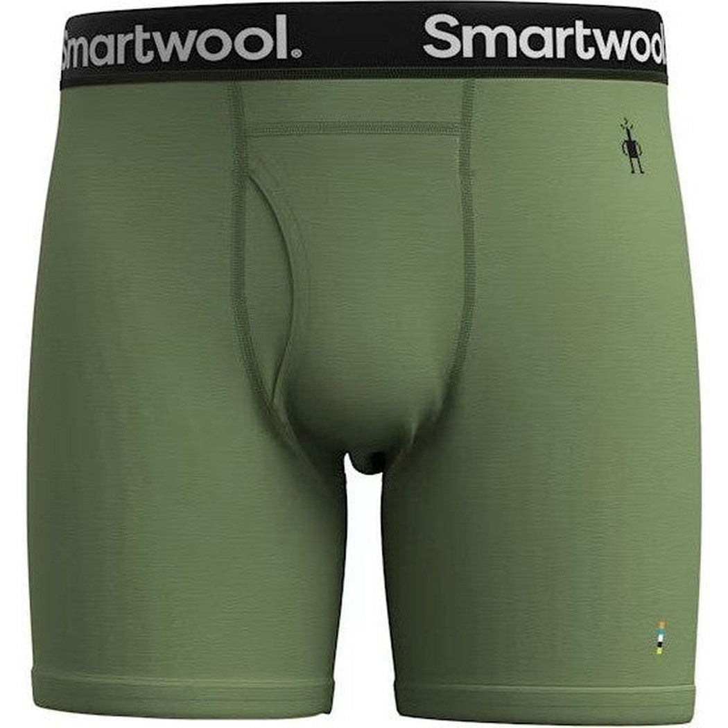Smartwool Men's Merino Boxer Brief Boxed-Men's - Clothing - Underwear-Smartwool-Fern Green-M-Appalachian Outfitters