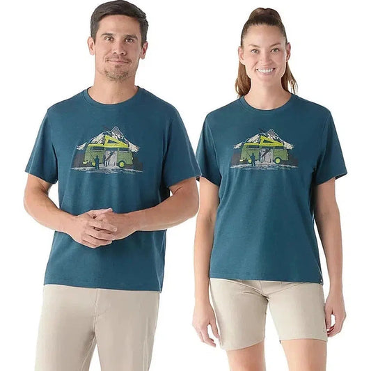 Smartwool Men's River Van Graphic Short Sleeve Tee-Men's - Clothing - Tops-Smartwool-Appalachian Outfitters