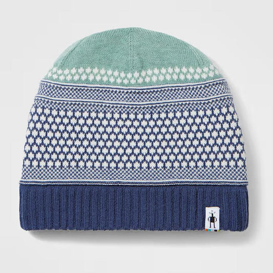Smartwool Popcorn Cable Reversible Beanie-Accessories - Hats - Unisex-Smartwool-Nightfall Blue-Appalachian Outfitters