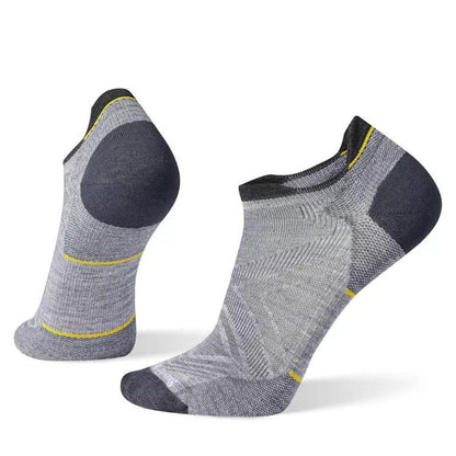 Run Zero Cushion Low Ankle Socks-Accessories - Socks - Unisex-Smartwool-Light Gray-M-Appalachian Outfitters