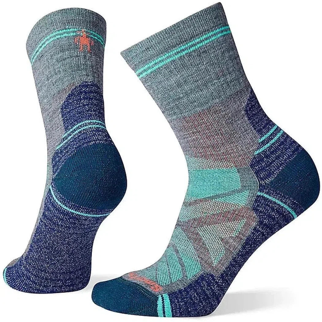 Women's Hike Light Cushion Mid Crew Socks-Accessories - Socks - Women's-Smartwool-Medium Gray-S-Appalachian Outfitters