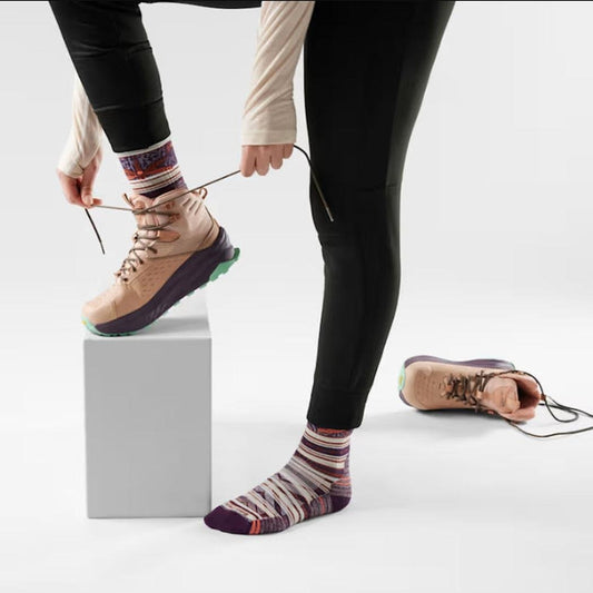 Smartwool Women's Hike Targeted Cushion Dragon Stitch Mid Crew Socks-Accessories - Socks - Women's-Smartwool-Appalachian Outfitters