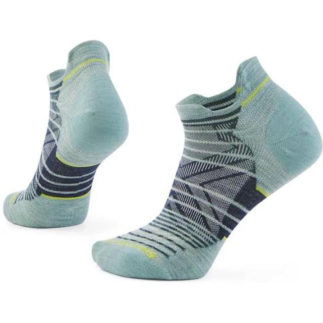 Smartwool Women's Run Zero Cushion Stripe Low Ankle Socks-Accessories - Socks - Women's-Smartwool-Appalachian Outfitters
