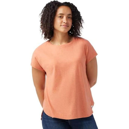 Smartwool Women's Short Sleeve Swing Top-Women's - Clothing - Tops-Smartwool-Terracotta-S-Appalachian Outfitters
