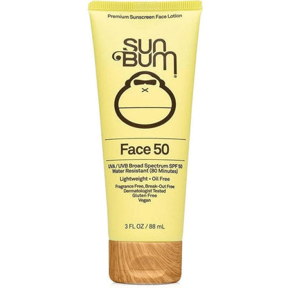 SPF 50 Clear Face Sunscreen Lotion-Camping - First Aid - Skin Care-Sun Bum-Appalachian Outfitters