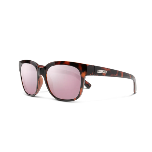 Suncloud Affect-Accessories - Sunglasses-Suncloud-Tortoise-Polarized Pink Gold Mirror-Appalachian Outfitters