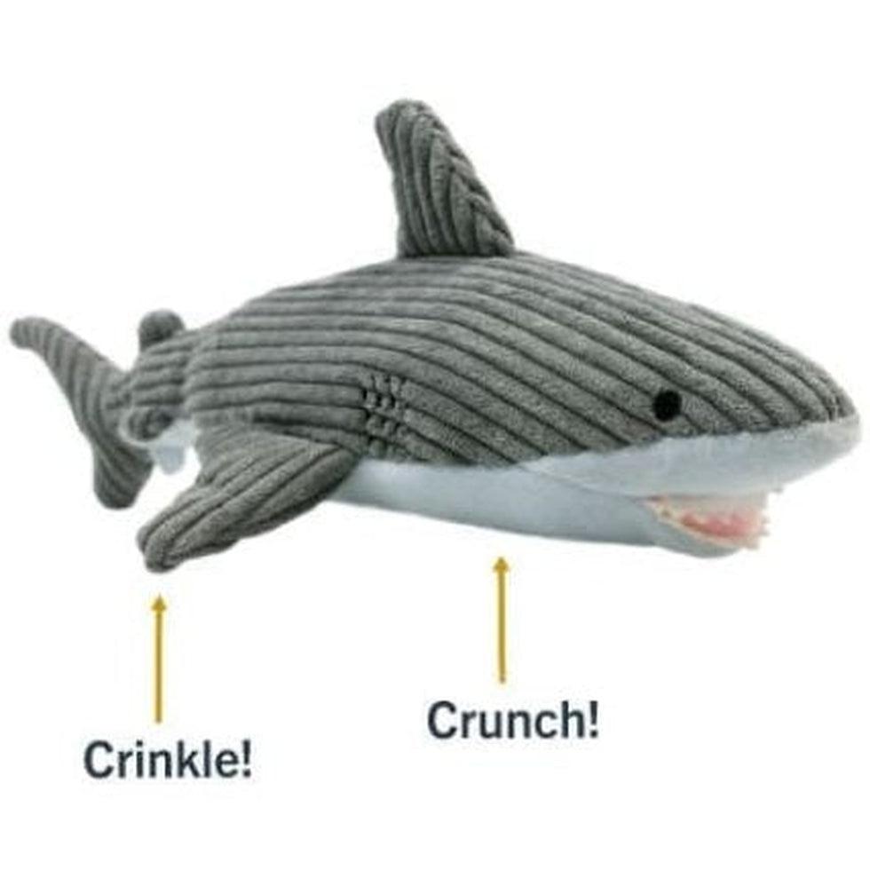 Tall Tails Crunch Shark Toy Outdoor Dogs