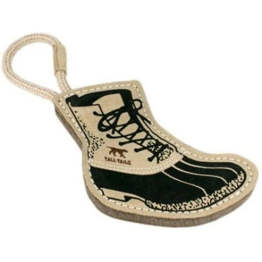 Tall Tails Natural Leather Boot Tug Toy Outdoor Dogs