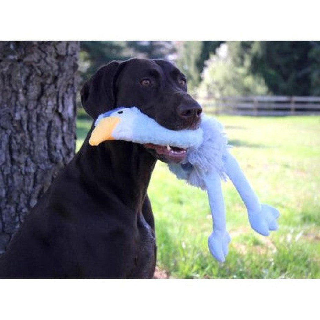 Tall Tails Plush Rope Body Heron Squeaker Toy - 16"-Pets - Toys-Tall Tails-Appalachian Outfitters