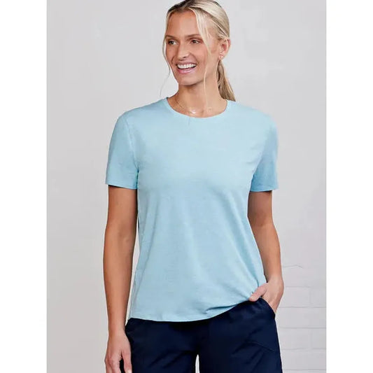 Tasc Women's All Day T-Women's - Clothing - Tops-Tasc-Waterfall Heather-S-Appalachian Outfitters