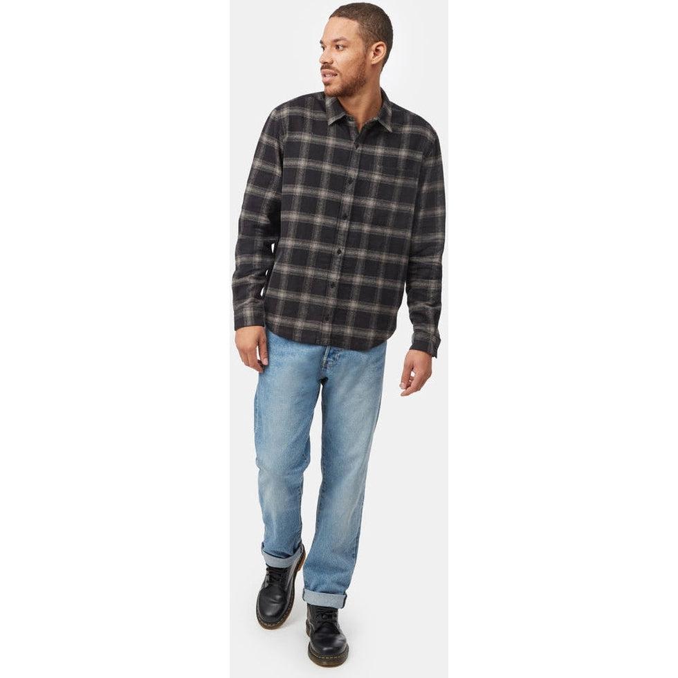 Men's Kapok Flannel Shirt-Men's - Clothing - Tops-Tentree-Appalachian Outfitters