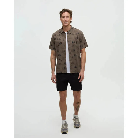 Tentree Men's Redwood Shirt-Men's - Clothing - Tops-Tentree-Appalachian Outfitters