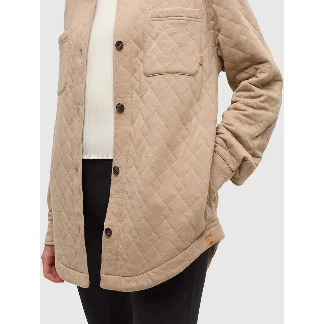 Tentree Women's Dunes Shacket-Women's - Clothing - Tops-Tentree-Appalachian Outfitters