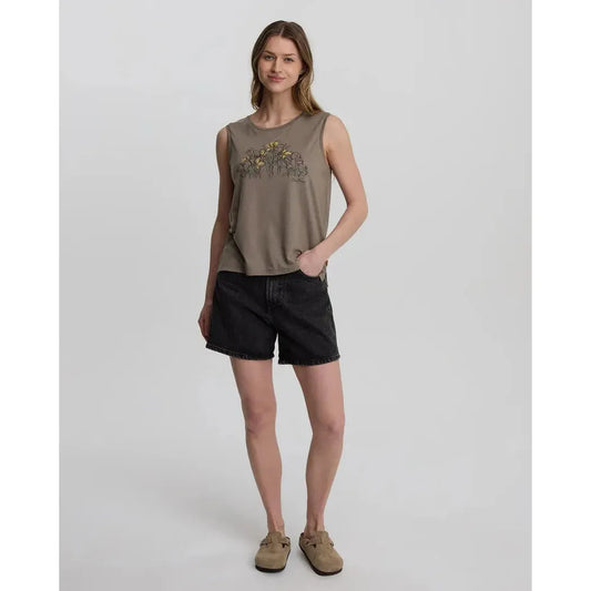 Tentree Women's Lakeside Florals Tank-Women's - Clothing - Tops-Tentree-Appalachian Outfitters
