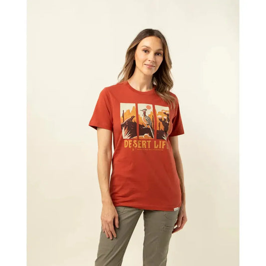 The Landmark Project Sample - Desert Life Unisex Short Sleeve Tee-Unisex - Clothing - Tops-The Landmark Project-Appalachian Outfitters