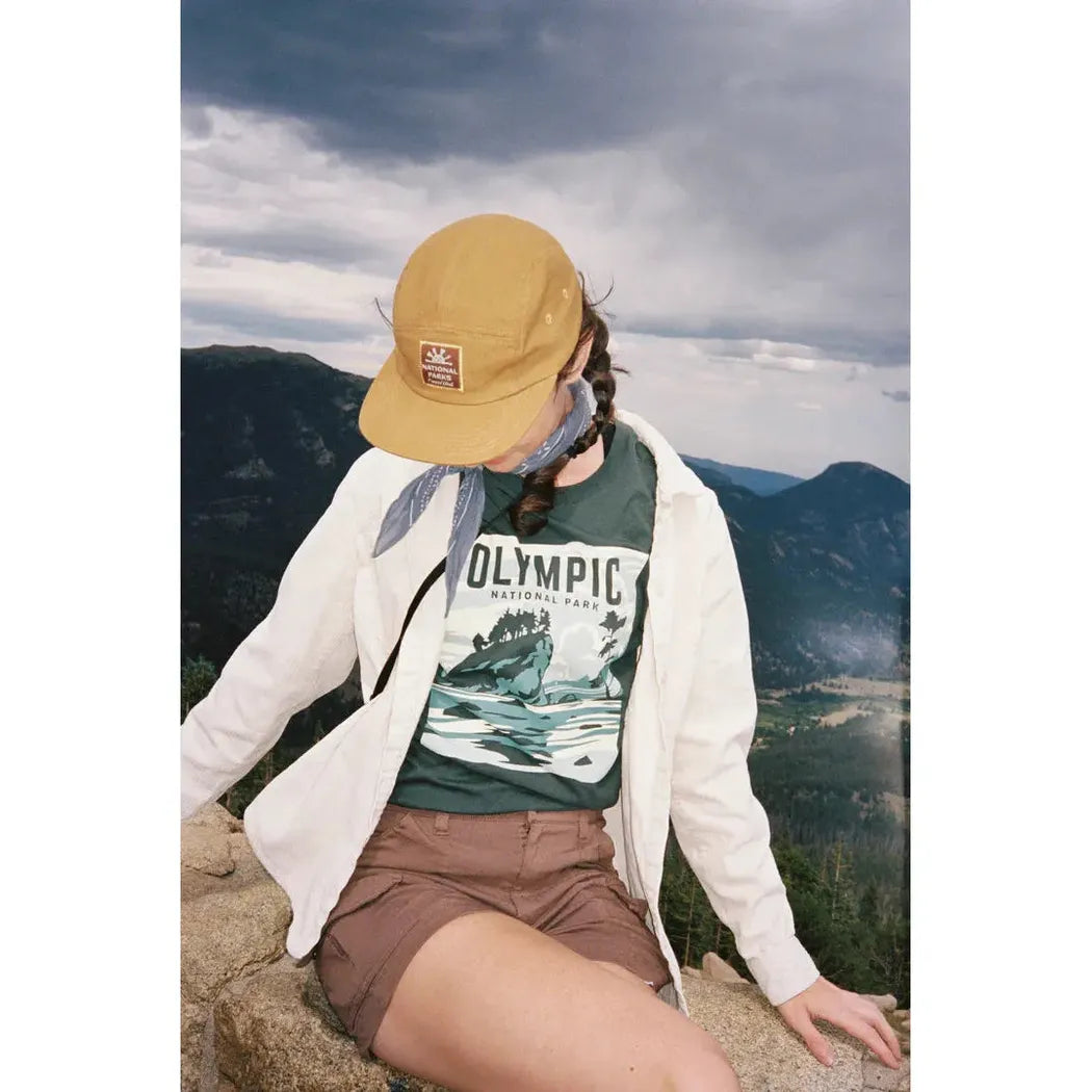 The Landmark Project Sample - Olympic National Park Unisex Short Sleeve Tee-Unisex - Clothing - Tops-The Landmark Project-Appalachian Outfitters