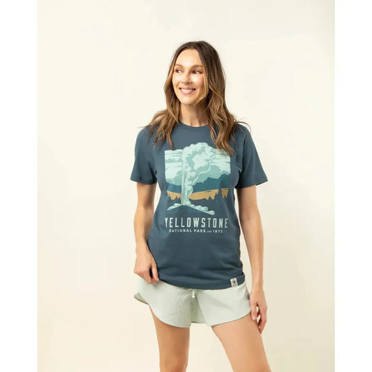 The Landmark Project Sample - Yellowstone National Park 1872 Unisex Short Sleeve Tee-Unisex - Clothing - Tops-The Landmark Project-Appalachian Outfitters