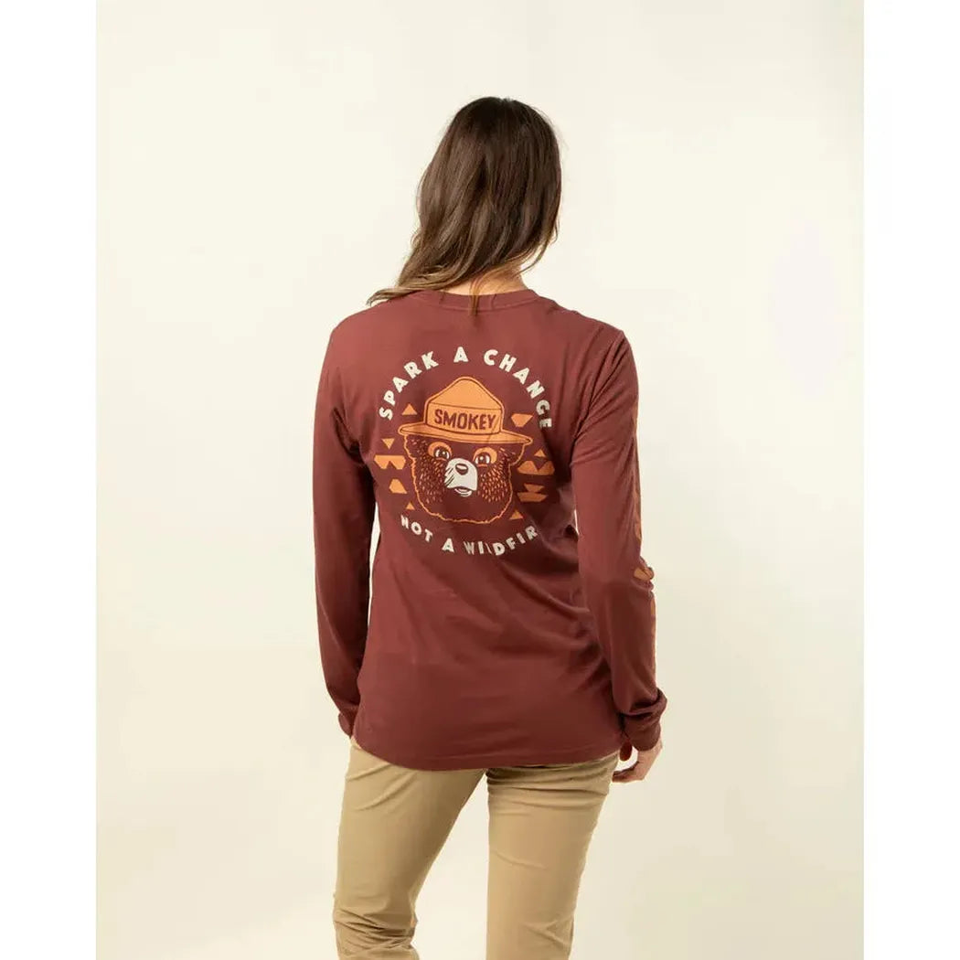 The Landmark Project Spark A Change Unisex Long Sleeve Tee w/ Pocket-Unisex - Clothing - Tops-The Landmark Project-Appalachian Outfitters