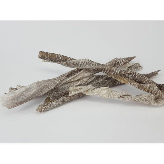 Tickled Pet Icelandic Codfish Skin Twists 5 Oz Outdoor Dogs