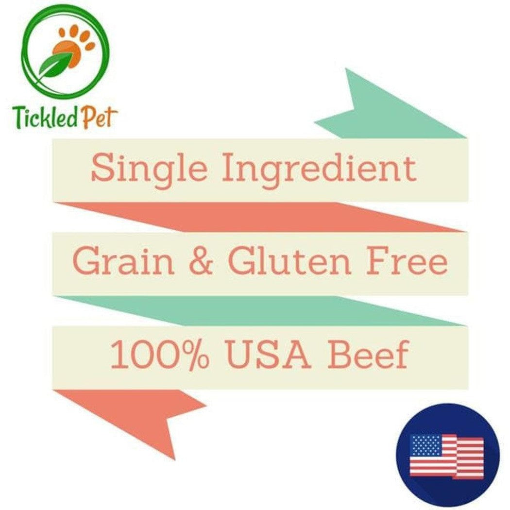 Tickled Pet Natural Beef Crisps Outdoor Dogs