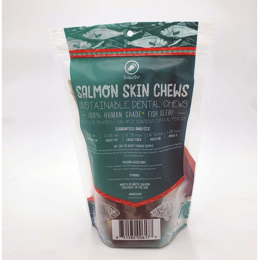 Salmon Skin Rolls 6oz-Pets - Treats-Tickled Pet-Each-Appalachian Outfitters