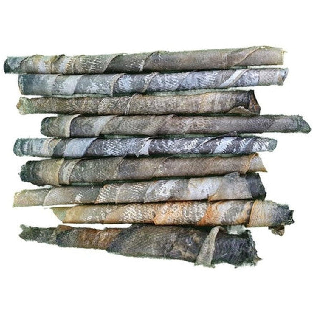 Salmon Skin Rolls 6oz-Pets - Treats-Tickled Pet-Each-Appalachian Outfitters