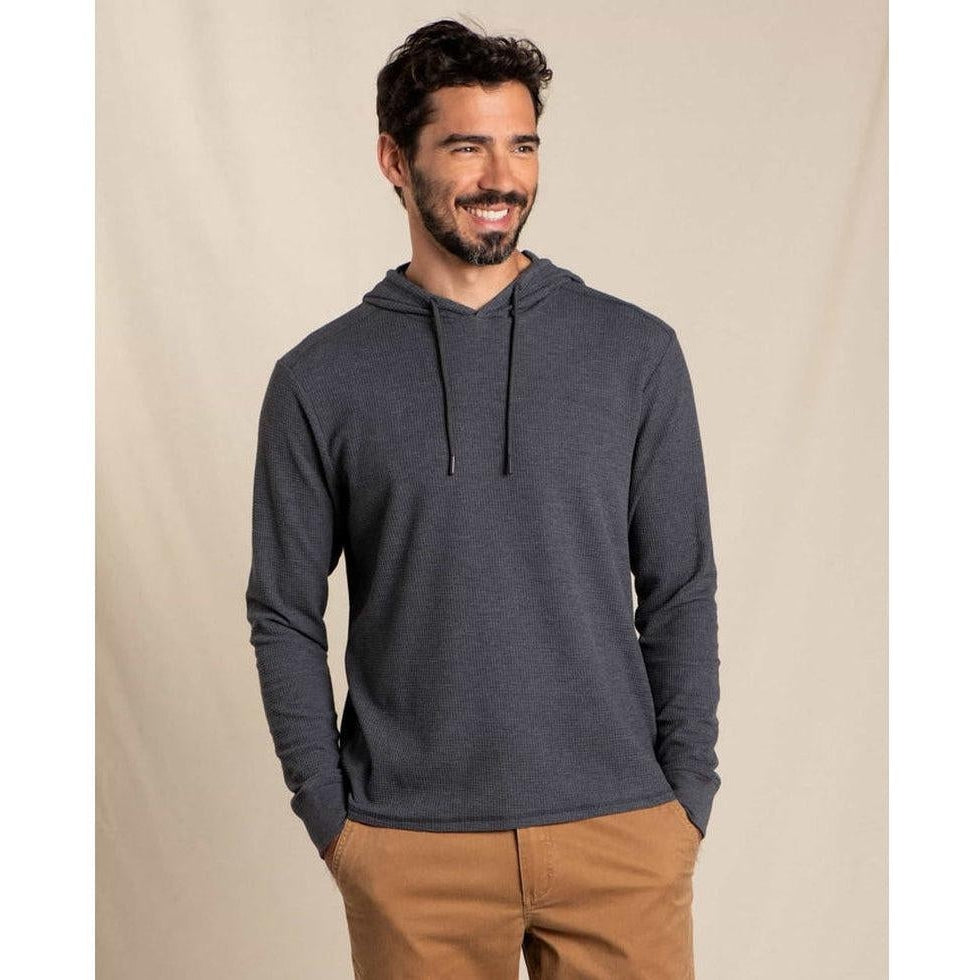 Men's Framer II Long Sleeve Hoodie-Men's - Clothing - Tops-Toad & Co-Soot-M-Appalachian Outfitters