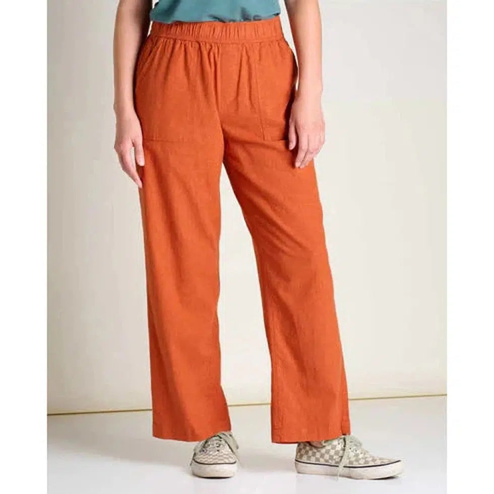 Toad & Co Taj Hemp Pant-Women's - Clothing - Bottoms-Toad & Co-Umber-S-Appalachian Outfitters