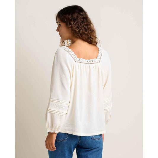 Toad & Co Women's Manzana Peasant LS Shirt-Women's - Clothing - Tops-Toad & Co-Appalachian Outfitters