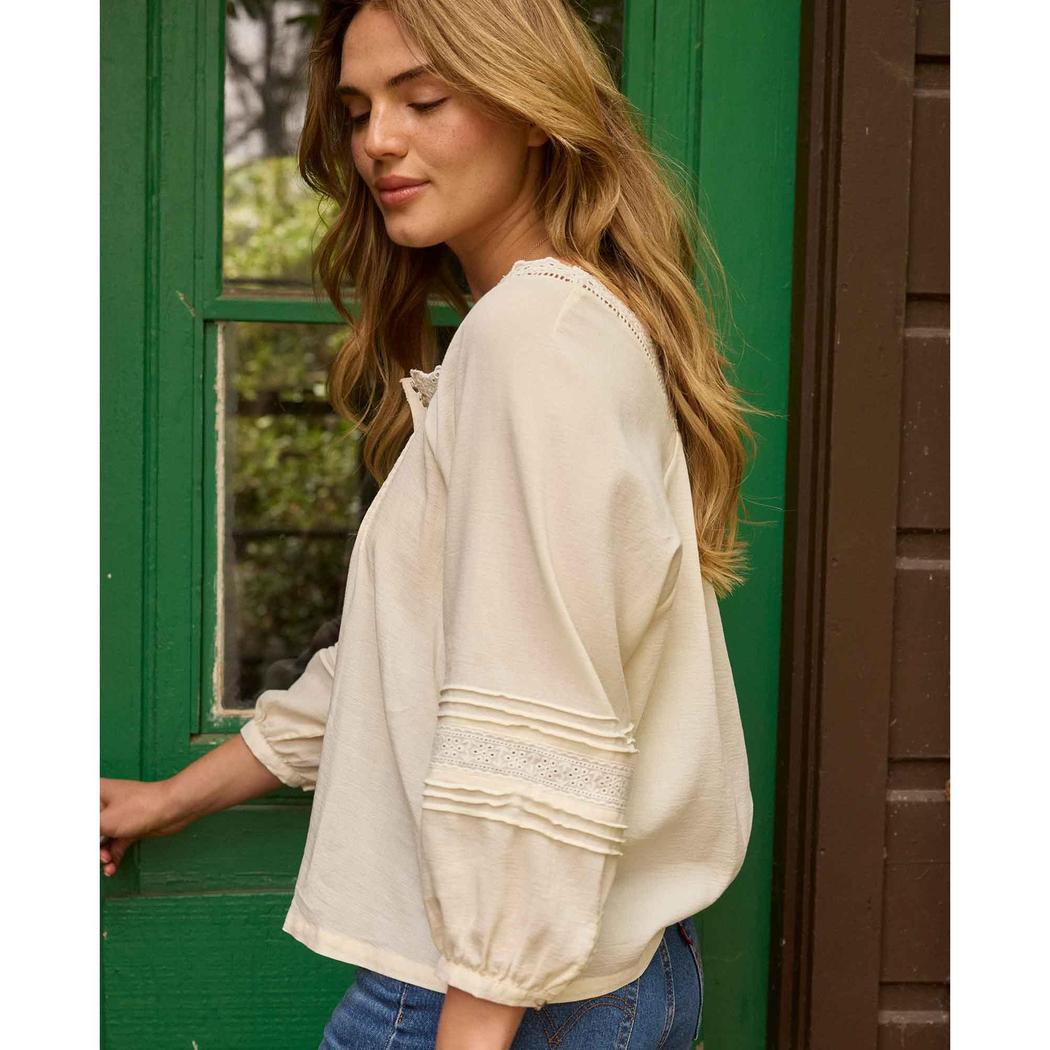 Toad & Co Women's Manzana Peasant LS Shirt-Women's - Clothing - Tops-Toad & Co-Appalachian Outfitters