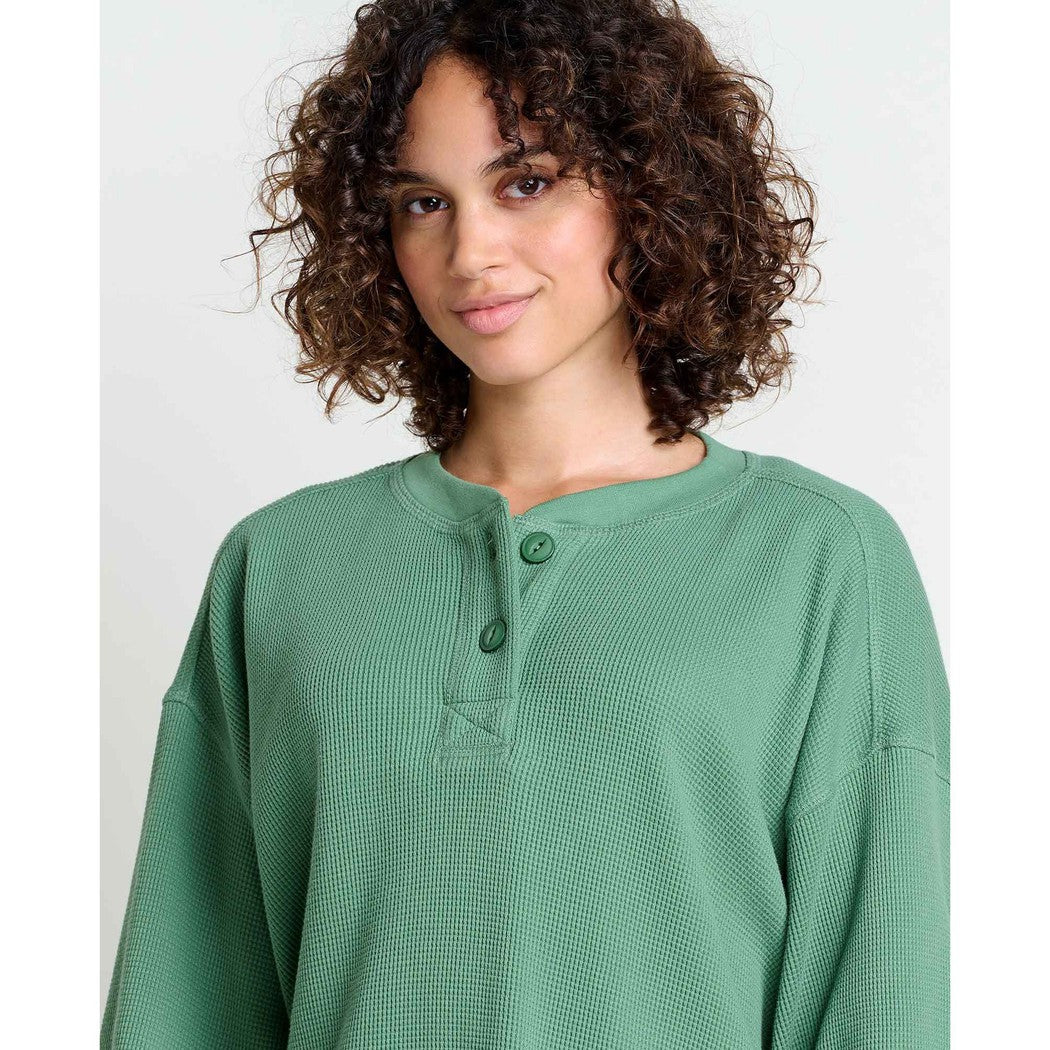 Toad & Co Women's McCloud Long Sleeve Henley-Women's - Clothing - Tops-Toad & Co-Appalachian Outfitters