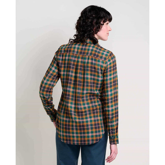 Toad & Co Women's Re-Form Flannel Long Sleeve Shirt-Women's - Clothing - Tops-Toad & Co-Appalachian Outfitters