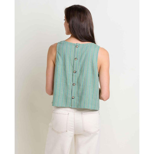 Toad & Co Women's Taj Hemp Button Back Tank-Women's - Clothing - Tops-Toad & Co-Appalachian Outfitters