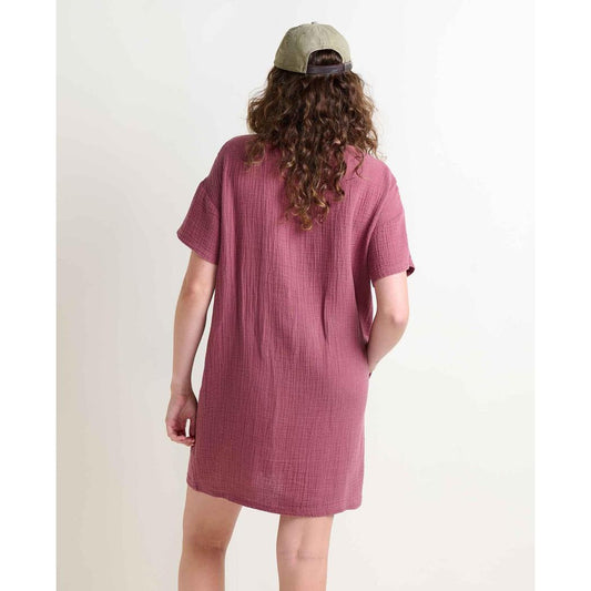 Toad & Co Women's Tate Double Weave Short Sleeve Dress-Women's - Clothing - Dresses-Toad & Co-Appalachian Outfitters