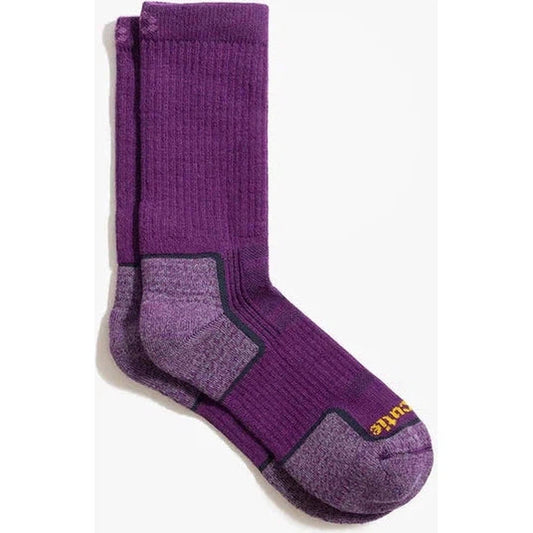 Tough Cuties Eve The Original Ladies Light Weight Hiker Crew-Accessories - Socks - Women's-Tough Cuties-Violet-S-Appalachian Outfitters