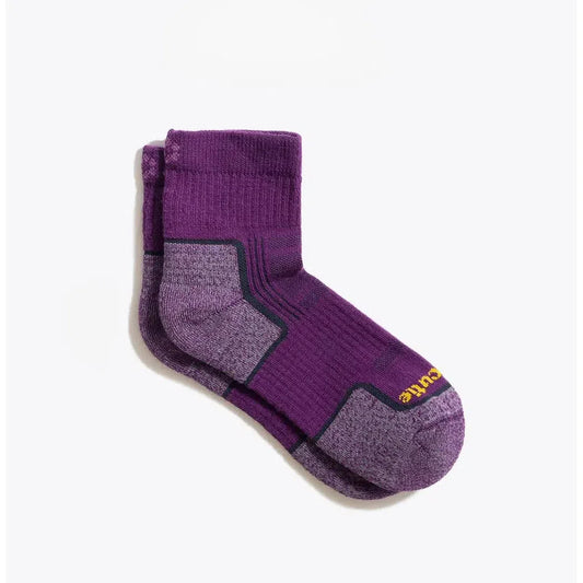 Tough Cuties Eve The Original Ladies Light Weight Hiker Quarter-Accessories - Socks - Women's-Tough Cuties-Violet-S-Appalachian Outfitters