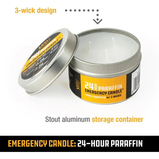 UCO 24 Hour Paraffin Emergency Candle-Camping - Lighting - Flashlights-UCO-Appalachian Outfitters