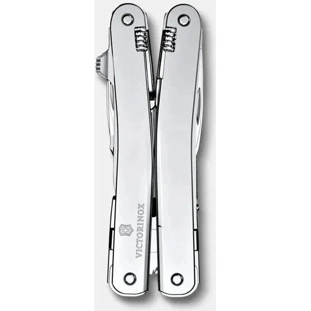 Victorinox Swiss Tool Spirit MX, Silver, Nylon Pouch (Boxed)-Camping - Accessories - Knives-Victorinox-Gray-Appalachian Outfitters