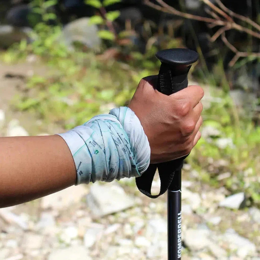 Wear a Map Cuyahoga Valley National Park Map Neck Gaiter-Accessories - Hats - Unisex-Wear a Map-Appalachian Outfitters