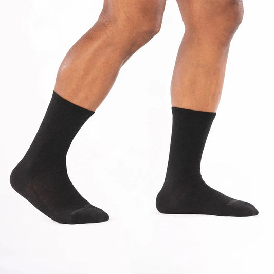 Wide Open Men's Solid Lightweight Crew Socks-Accessories - Socks - Men's-Wide Open-Appalachian Outfitters