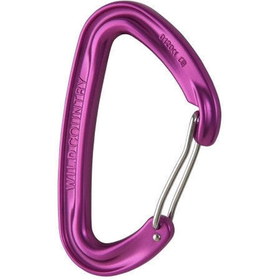 Wildfire Carabiner-Climbing - Hardware - Carabiners-Wild Country-Purple-Appalachian Outfitters