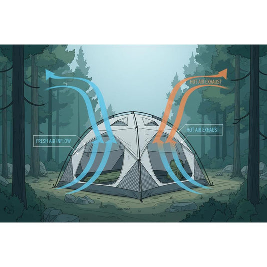 How to Ventilate and Cool a Camping Tent: Complete Guide-Appalachian Outfitters