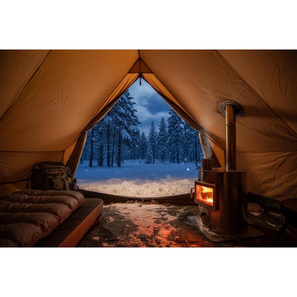 What is Hot Tent Camping? Complete Guide to Winter Comfort-Appalachian Outfitters
