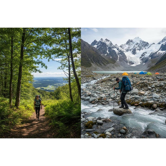 Hiking vs Trekking