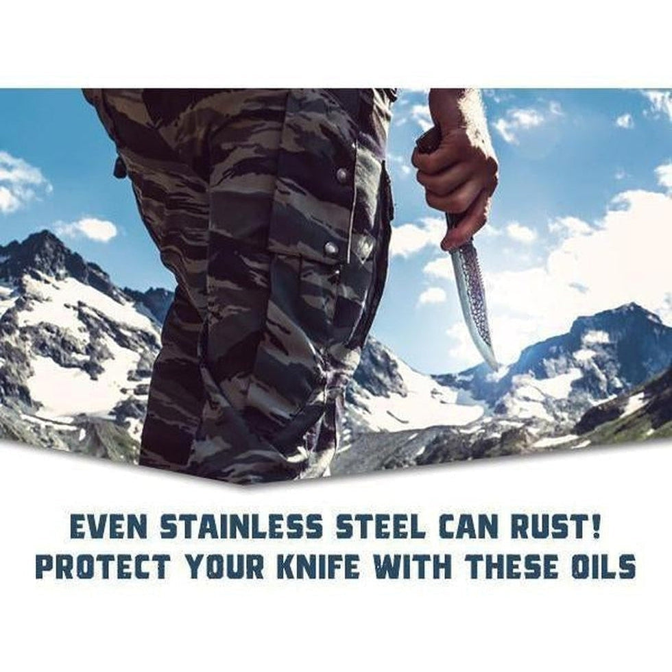 Even Stainless Steel can Rust! Protect Your Knife with These Oils-Appalachian Outfitters