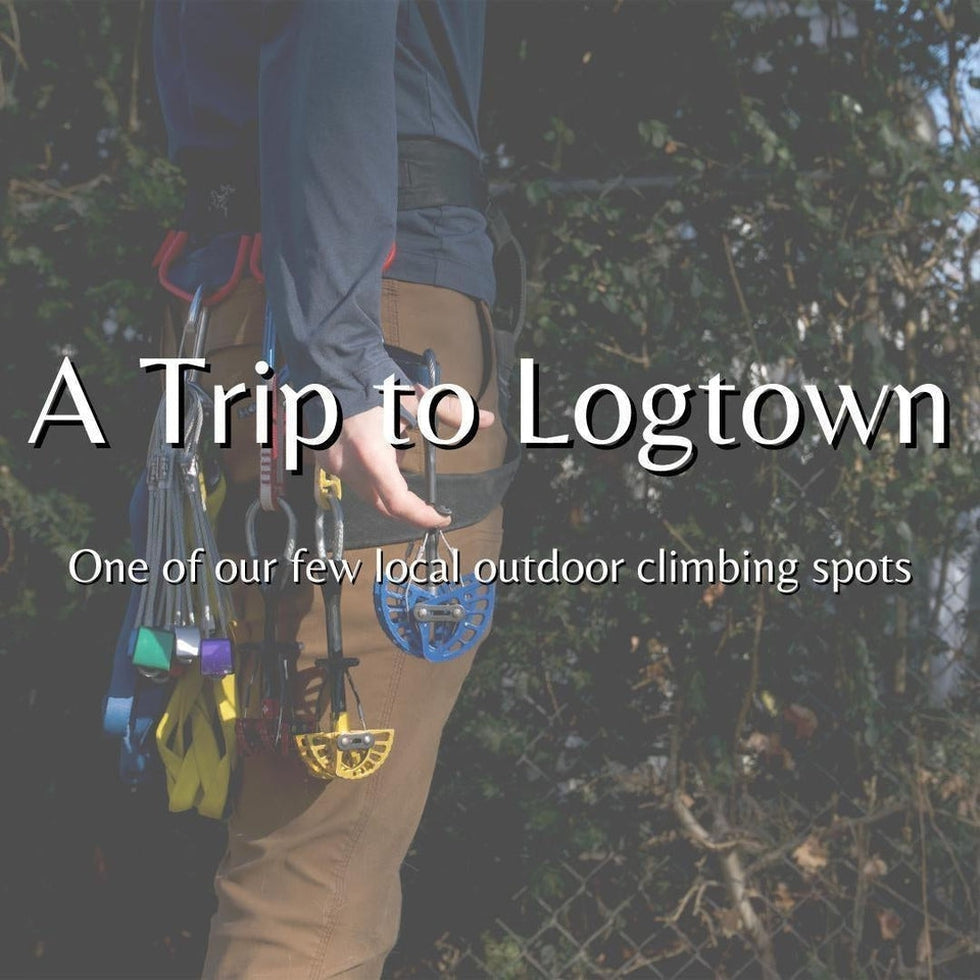 Logtown - A Great Beginners Local Outdoor Climbing Spot-Appalachian Outfitters